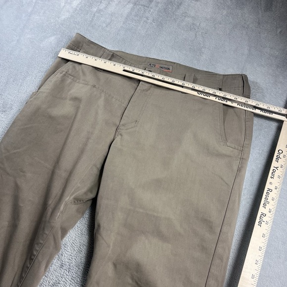 5.11 Tactical Pants Mens 36x30 Beige Straight Leg Khaki Chino Casual 74481-070 - Picture 5 of 12